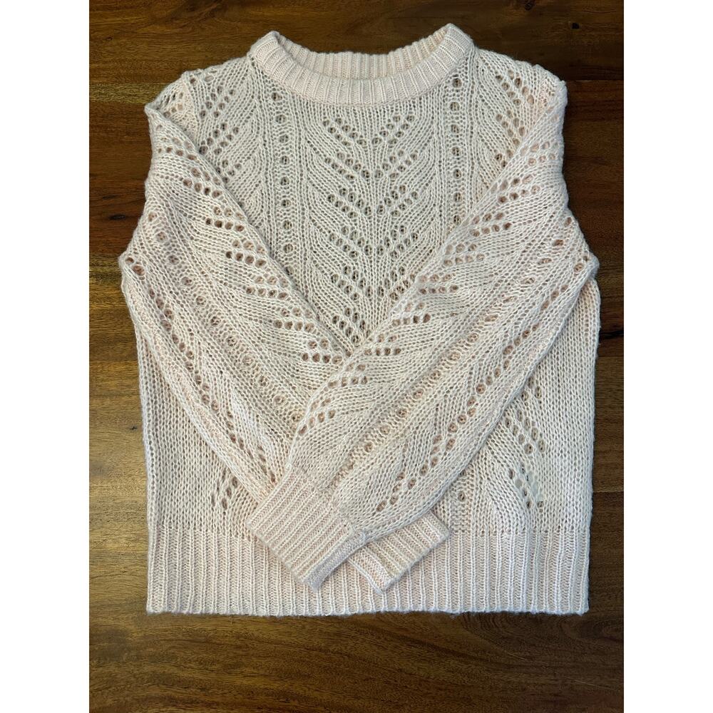 Brave soul London pink knit sweater